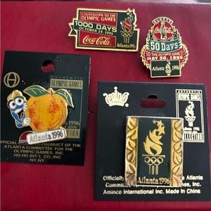 1996 Atlanta Summer Olympic Pins
